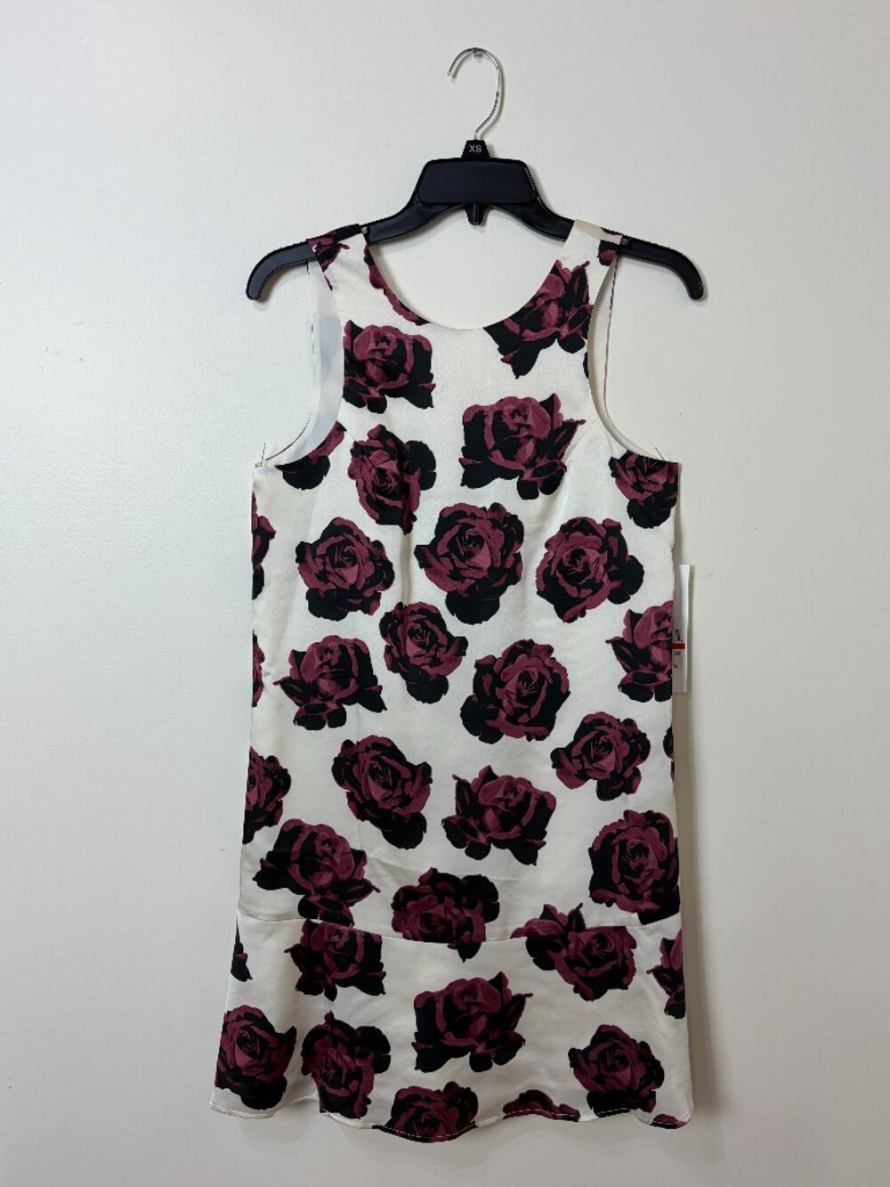 Kensie Size XS Satin Floral Shift Dress